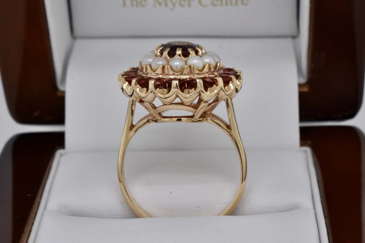 Edwardian 18ct Gold Diamond Cluster Ring – MillysMarvels